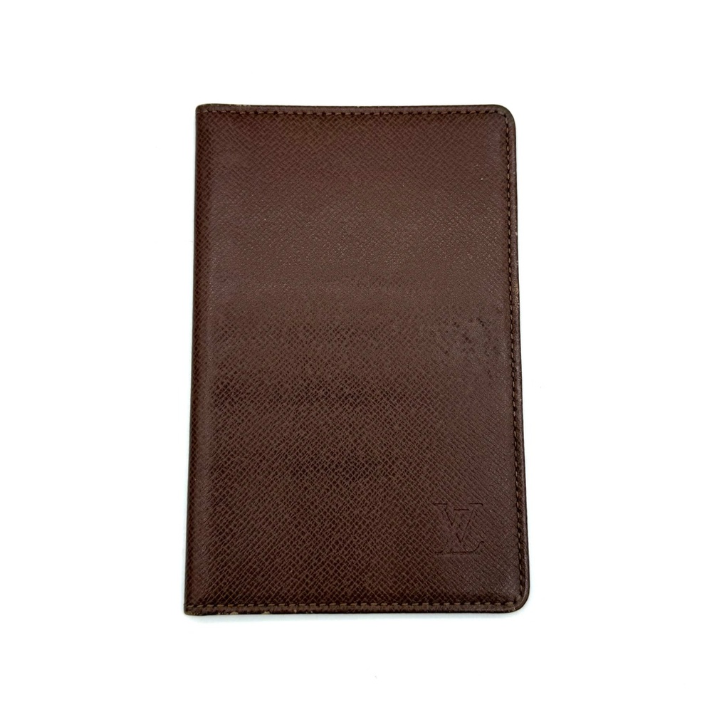 Vintage Louis Vuitton Taiga Passport Cover ✔️Authentic! Brown Early 90’s - Picture 13 of 13